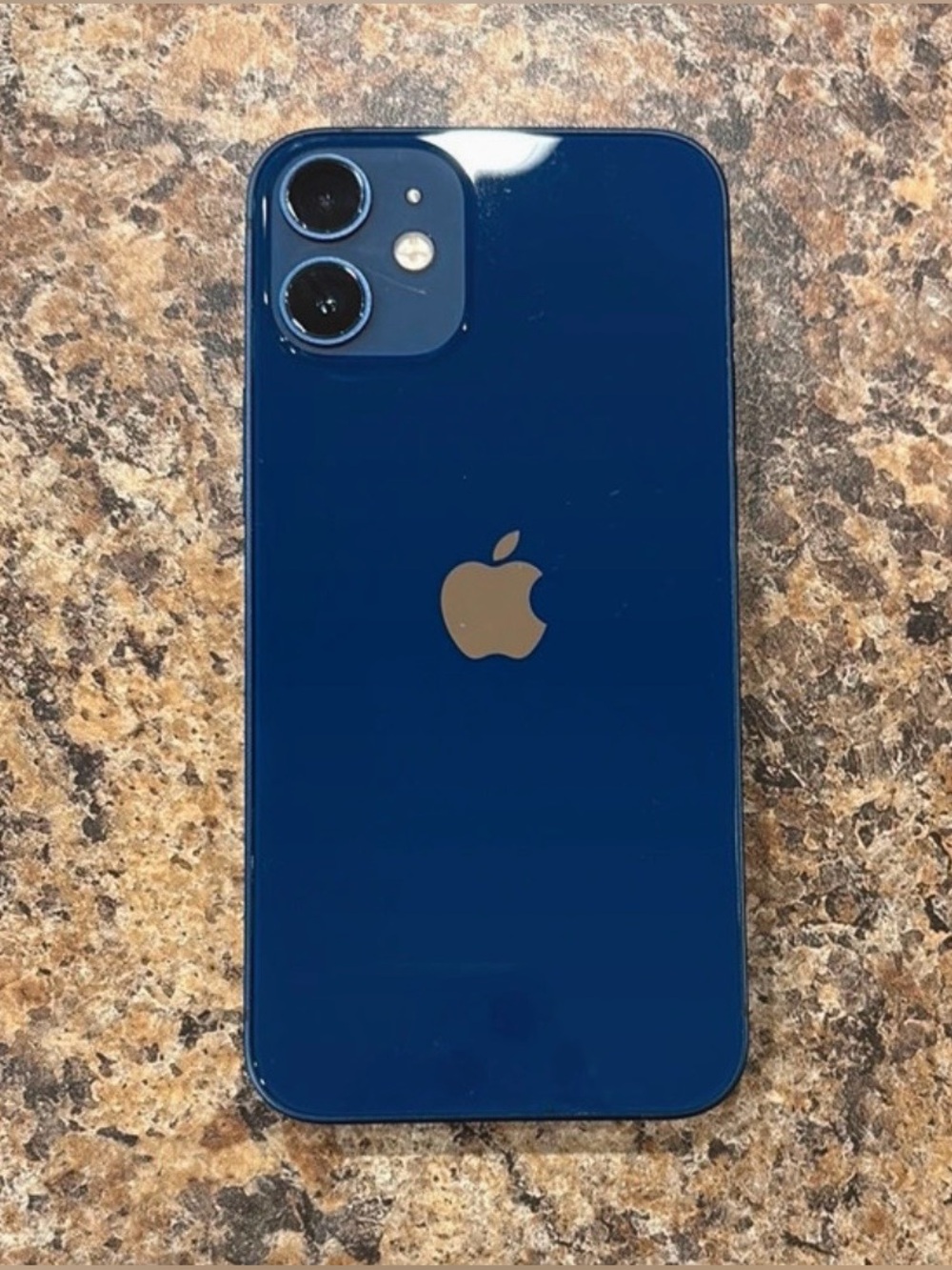 Apple iPhone 12 Mini Navy Blue 64GB AT&T Sim Locked w/ Phone Case & Charger